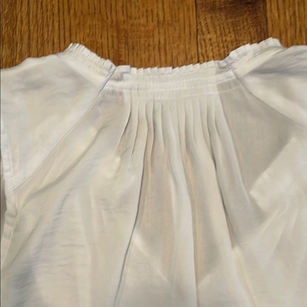 Simply Vera Vera Wang White Sleeveless Blouse - Picture 8 of 11
